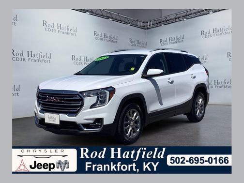 Summit White 2022 GMC Terrain SLT