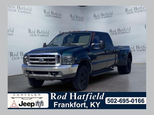 Blue 1999 Ford F-350 XL Crew Cab