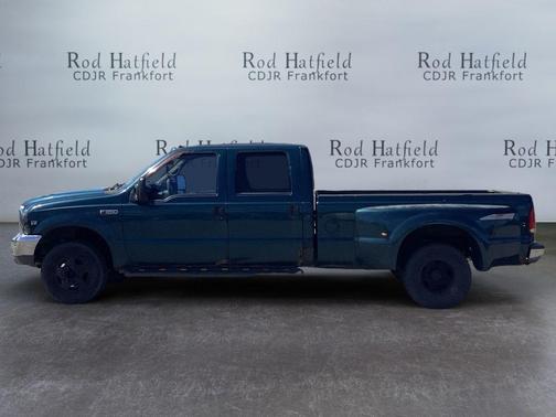 Blue 1999 Ford F-350 XL Crew Cab