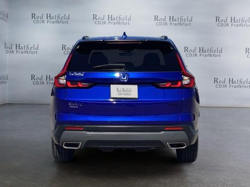 Blue 2025 Honda CR-V Hybrid Sport AWD