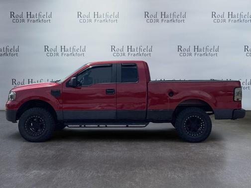 Red 2007 Ford F-150 XL