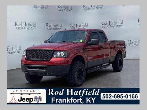 Red 2007 Ford F-150 XL