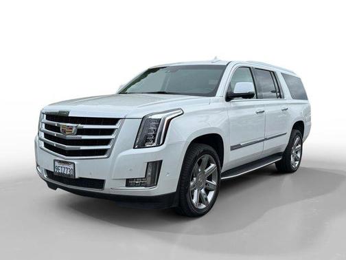 Crystal White 2019 Cadillac Escalade ESV Premium Luxury