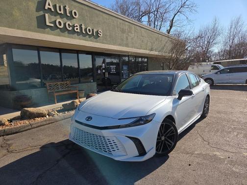 Pearl White 2026 Toyota Camry Nightshade Sedan