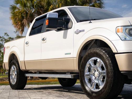 White 2013 Ford F-150 King Ranch