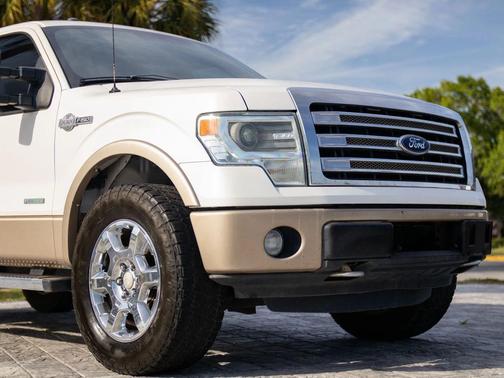 White 2013 Ford F-150 King Ranch
