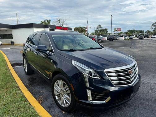 Blue 2017 Cadillac XT5 Premium Luxury