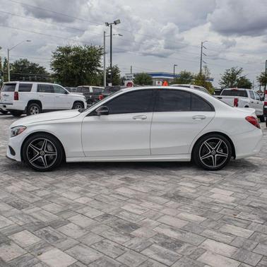 Polar White 2018 Mercedes-Benz C-Class C 300 Sedan 4D