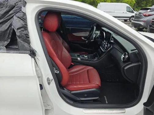White 2018 Mercedes-Benz C-Class C 300 Sedan 4D