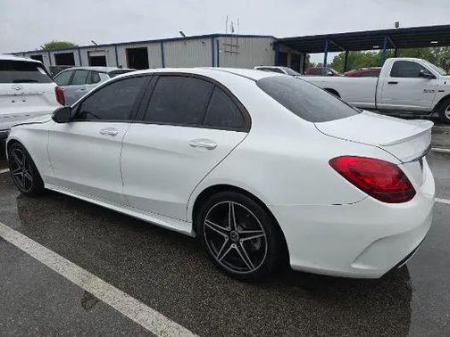 White 2018 Mercedes-Benz C-Class C 300 Sedan 4D
