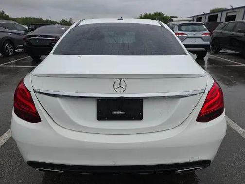 White 2018 Mercedes-Benz C-Class C 300 Sedan 4D