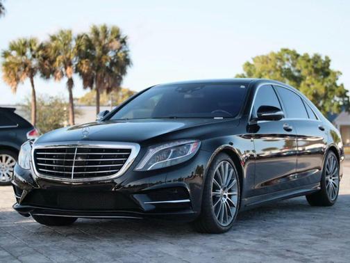 Black 2015 Mercedes-Benz S-Class S 550 Sedan 4D
