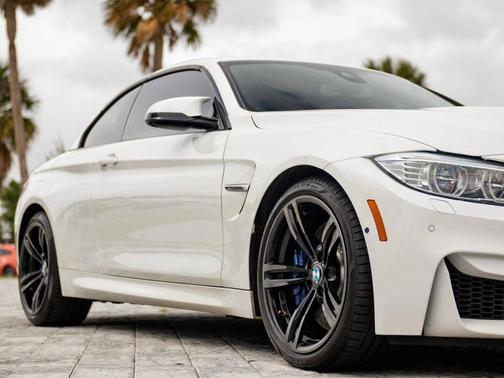 White 2016 BMW M4 Base
