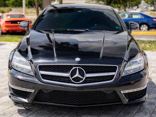 Black 2012 Mercedes-Benz CLS-Class CLS 63 AMG Coupe 4D