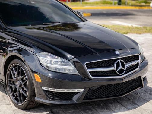 Black 2012 Mercedes-Benz CLS-Class CLS 63 AMG Coupe 4D