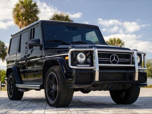 Black 2016 Mercedes-Benz AMG G 63 4MATIC