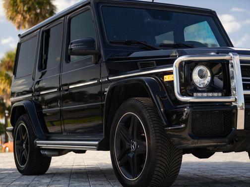 Black 2016 Mercedes-Benz AMG G 63 4MATIC