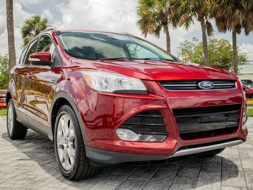 Ruby Red Tinted Clearcoat 2014 Ford Escape Titanium