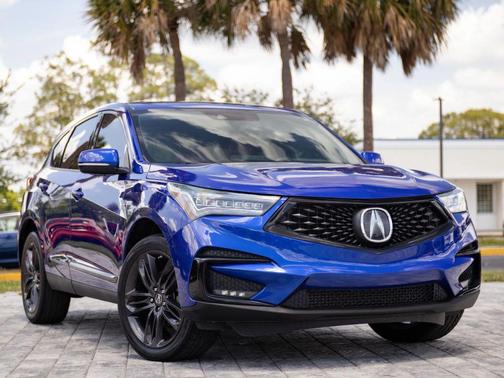 Apex Blue Pearl 2019 Acura RDX A-Spec