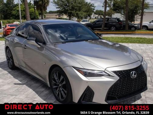 Atomic Silver 2021 Lexus IS 350 Base