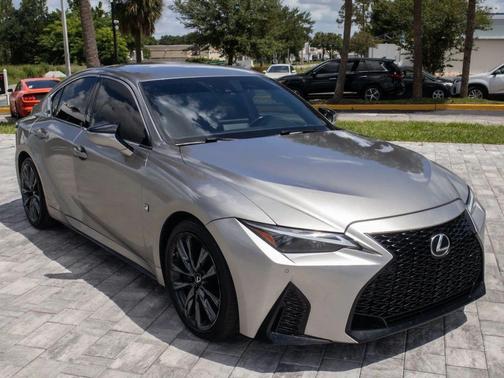 Gold 2021 Lexus IS 350 Base