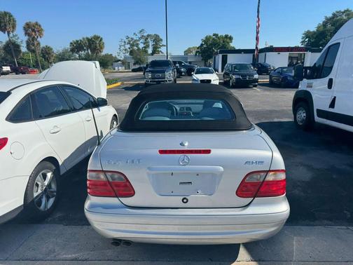 Gray 2001 Mercedes-Benz CLK-Class 430 Cabriolet