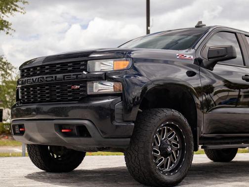 Black 2019 Chevrolet Silverado 1500 Custom Trail Boss