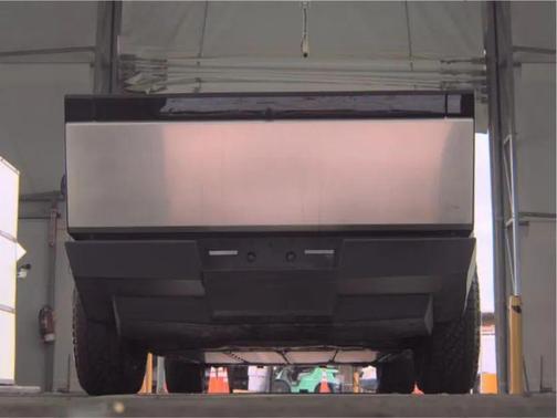 Stainless Steel 2024 Tesla Cybertruck Cyberbeast