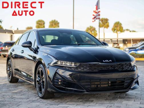 Ebony Black 2022 Kia K5 GT-Line