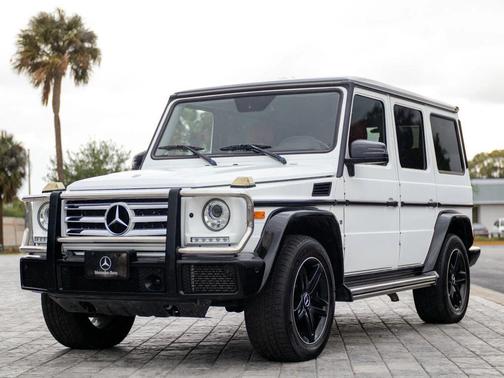 White 2017 Mercedes-Benz G-Class 4MATIC