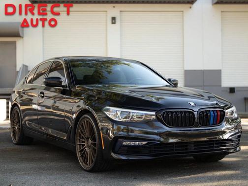 Black 2018 BMW 530 xDrive