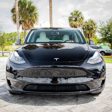 Solid Black 2023 Tesla Model Y Long Range Dual Motor All-Wheel Drive