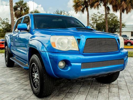 Speedway Blue 2005 Toyota Tacoma PreRunner Double Cab