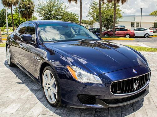 Blu Passione 2014 Maserati Quattroporte GTS