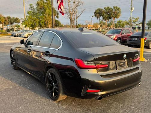 Black 2019 BMW 330 330i Sedan 4D