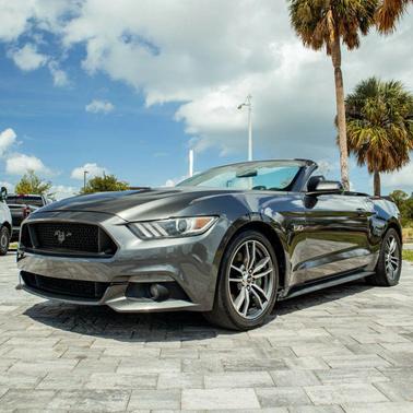 Gray 2016 Ford Mustang GT Premium