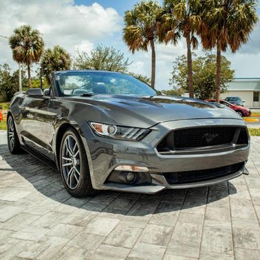 Gray 2016 Ford Mustang GT Premium