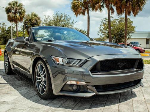 Gray 2016 Ford Mustang GT Premium