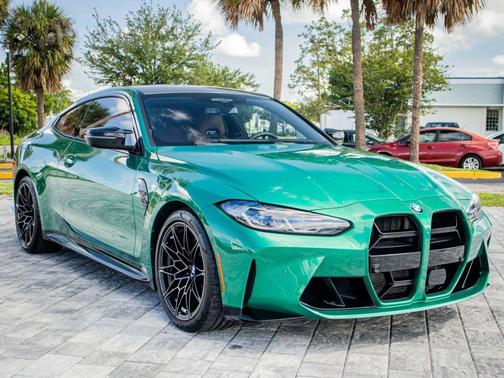 Isle of Man Green Metallic 2024 BMW M4 Competition