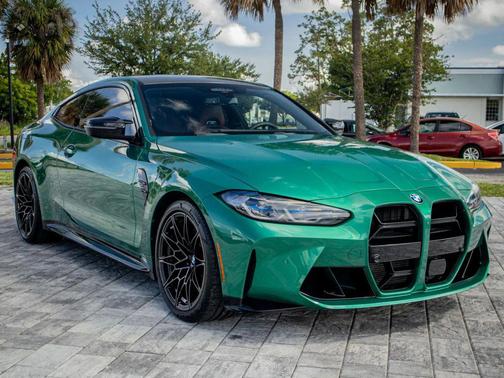Isle of Man Green Metallic 2024 BMW M4 Competition