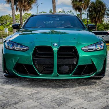 Isle of Man Green Metallic 2024 BMW M4 Competition