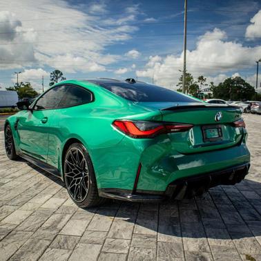 Isle of Man Green Metallic 2024 BMW M4 Competition