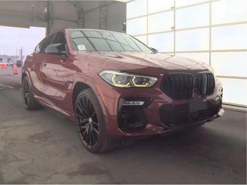 Flamenco Red Metallic 2021 BMW X6 M50i