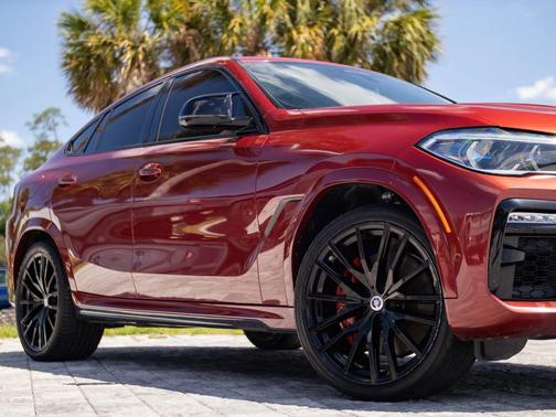 Flamenco Red Metallic 2021 BMW X6 M50i