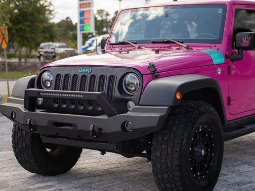 Billet Silver Metallic Clearcoat 2017 Jeep Wrangler Unlimited Sport