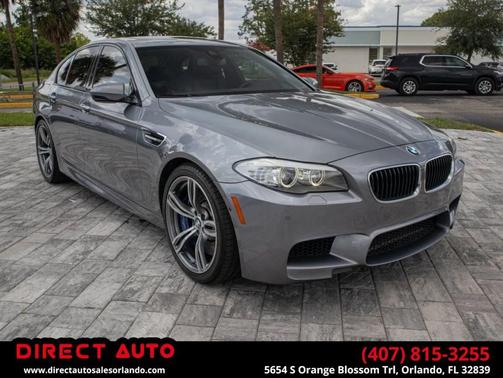 Space Gray Metallic 2013 BMW M5 Base