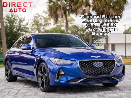 Mallorca Blue 2019 Genesis G70 2.0T Advanced