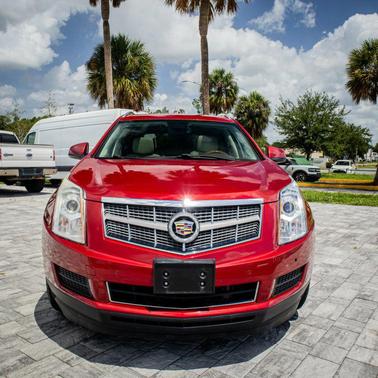 Crystal Red Tintcoat 2011 Cadillac SRX Luxury Collection