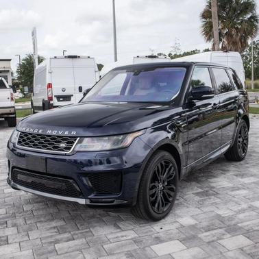 Blue 2019 Land Rover Range Rover Sport HSE