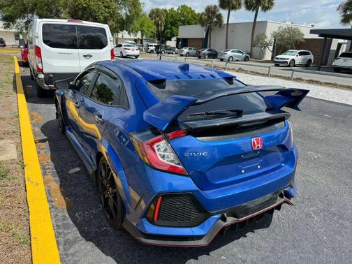 Aegean Blue Metallic 2017 Honda Civic Type R Touring